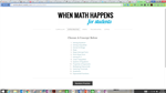 When Math Happens - Alg 1 for Students 